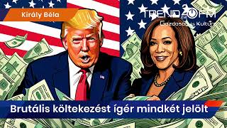 Trump vs. Harris: brutális költekezést ígér mindkét amerikai elnökjelölt | Trend FM