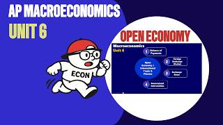 AP Macroeconomics Unit 6 Full Summary: Open Economy – International Trade & Finance