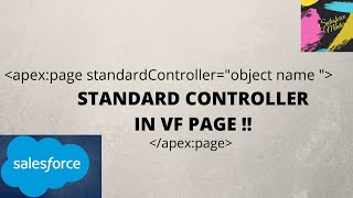 Standard controller IN Visualforce page || SALESFORCE DEVELOPMENT