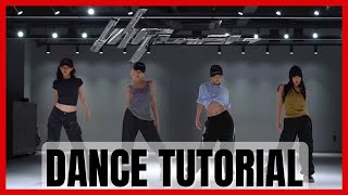 aespa - 'Whiplash' Dance Practice Mirrored Tutorial (SLOWED)