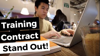 How to Get a Training Contract UK | Stand Out in Job Applications | #1