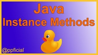 Instance Methods for Java Classes - Method that belongs to an Object - APPFICIAL