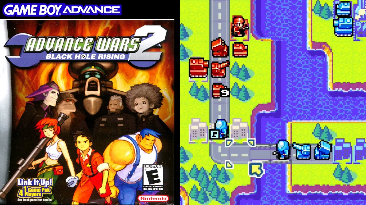 Advance Wars 2: Black Hole Rising ... (GBA) Gameplay - YouTube