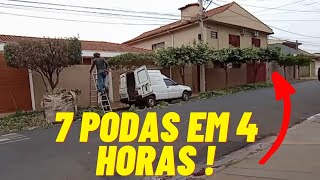 7 PODAS EM 4 HORAS !