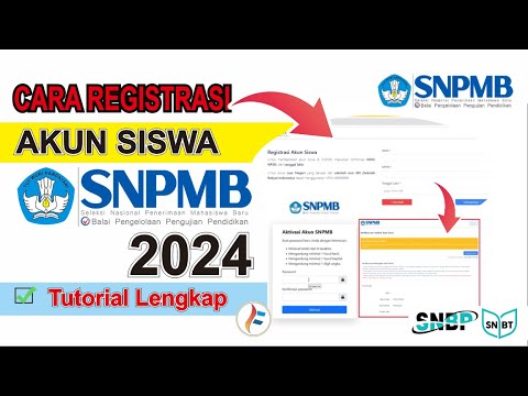 Cara Registrasi Akun SNPMB Siswa 2024 | Tutorial Lengkap Terbaru - YouTube