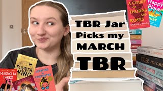 tbr prompt jar choses my march reads 🦋🌷🐰