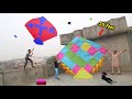 20 Feet Monster Kite Fire Abubaker | 20 Feet Gudda Flying Nasir