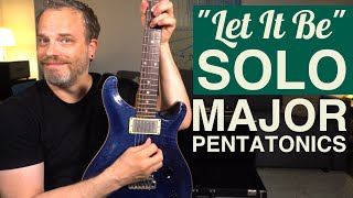 How to Play "Let It Be" - The Beatles Guitar Solo Lesson