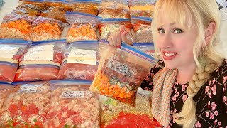 How to Cook 30 Massive Freezer Meals from Scratch in One Afternoon!!