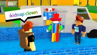 Roblox Kidnapping Videos 9tube Tv - kidnapping clowns with admin commands roblox