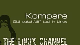 162 Kompare GUI patch and diff tool in Linux #education #linux #programming #editor #tools #demo