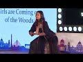 Tishani Doshi's Performance Poetry at Kolkata Literary Meet 2018