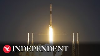 Live: SpaceX launches classified satellite on Falcon 9 rocket