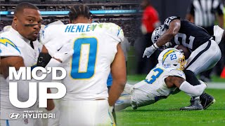 Mic’d Up: Tony Jefferson Vs Raiders, “Little Ladd!” | LA Chargers