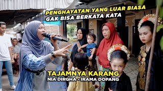 Mantap Sekali Penghayatan Nia Dirgha Menyanyikan Lagu Tajamnya Karang - Irama Dopang