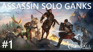 Crowfall Pre-Alpha - Assassin Solo PvP  #1