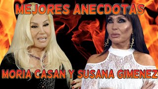 😂MEJORES ANECDOTAS de MORIA CASAN Y SUSANA GIMENEZ😂