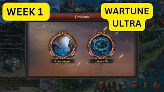 I played wartune ultra for a full week