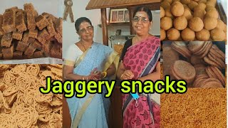 Country Snacks review | பாரம்பரிய பலகாரம் | நாட்டு சக்கரை வெல்லம் சேர்த்த சுத்தமான எண்ணெய் பலகாரம்