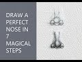 Draw a perfect nose in 7 magical steps