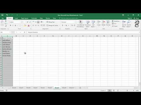 How to unhide 1st column in Excel