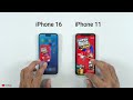 iphone 16 vs iphone 11 speed test