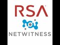 RSA Netwitness Architecture