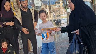 Nourijan and Elham go to the dentist and visit the market