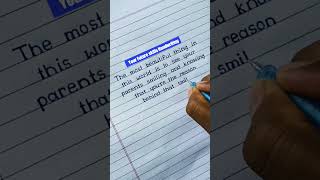 Improve your English Writing | English Handwriting practice |How to improve handwriting in english?