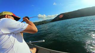 GT on LIGHT TACKLE | DAIDO EMPEROR ROD TEST | CAYLABNE BAY 2022