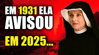 O ALERTA de Santa Maria Faustina Kowalska começou! VOCÊ PRECISA SABER AGORA!