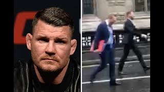 Michael Bisping Ordered to Pay Ex- Manager Over $400,000, Gets in 'Scuffle' Outside Court