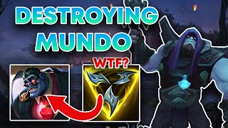 YORICK, but my Q OUT HEALS this DR MUNDO