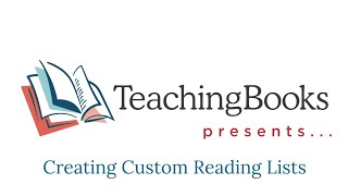 Creating Custom Reading Lists