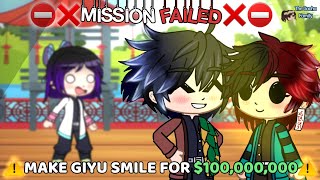 KNY // 😱 MISSION FAILED! ‼️// Demon Slayer x Gacha Club // *Slight ObaMitsu and Giyushino*