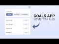 Full To-Do List App With HTML, CSS & JavaScript