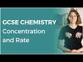 Concentration and Rate | 9-1 GCSE Chemistry | OCR, AQA, Edexcel