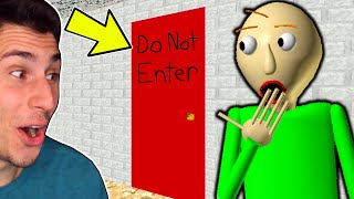 I Found Baldi's SECRET ROOM!