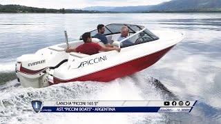 ▶️LANCHA PICCINI 165 S - TEST DE BARCOS 🇦🇷- ESLORAS TV