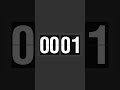 1 second countdown timer | Contagem regressiva 1 segundo #shorts #timer #cronômetro