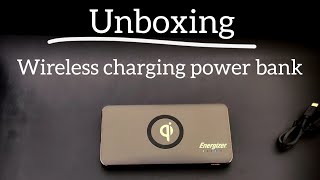 Unboxing : Wireless charging power bank #Energizer