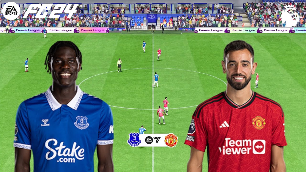 FC 24 | Everton Vs Manchester United - English Premier League 23/24 ...