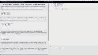 Object Oriented Programming: Extend Constructors to Receive Arguments
