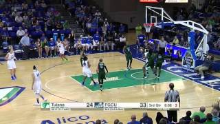 @FGCU_WBB WNIT vs Tulane Highlights