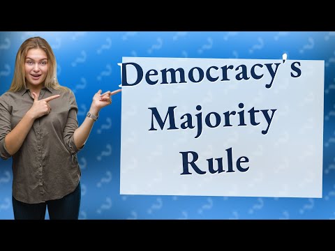 What is another word for majority rule?