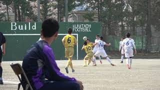 20190407　地区ﾄｯﾌﾟﾘｰｸﾞ　日体大荏原vs都立国立　前半