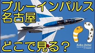 ブルーインパルス名古屋 どこで見る？【ちんあなご 女将さん】