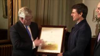 Tom Cruise visits his Irish Heritage