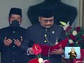 Merinding dan menyentuh hati Pembacaan Doa Upacara 17 Agustus 2021 oleh Menteri Agama