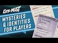 Mysteries & Identities For Players (City of Mist TTRPG)